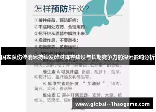国家队伤停消息持续发酵对阵容建设与长期竞争力的深远影响分析